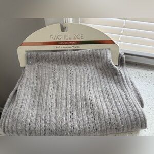 Rachel Zoe Gray Cashmere Scarf